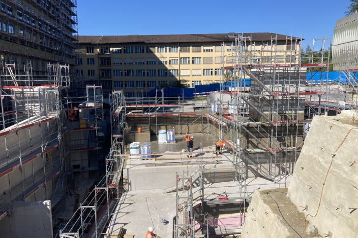 Neubau Trafostation 3 Kantonsspital St. Gallen