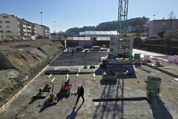 Neubau Turnhalle und Musikschulzentrum Feld, Flawil