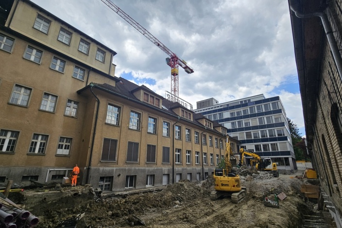 Erneuerung Blauer Engel und Zwischenbau, Uzwil