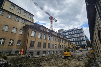 Erneuerung Blauer Engel und Zwischenbau, Uzwil