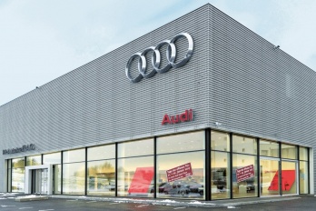 Neubau Audi, St. Gallen