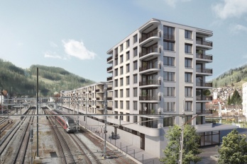 Wohn- und Geschäftshaus Bahnhof Süd, Wattwil