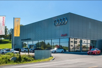 Neubau Audi St. Gallen, Wittenbach
