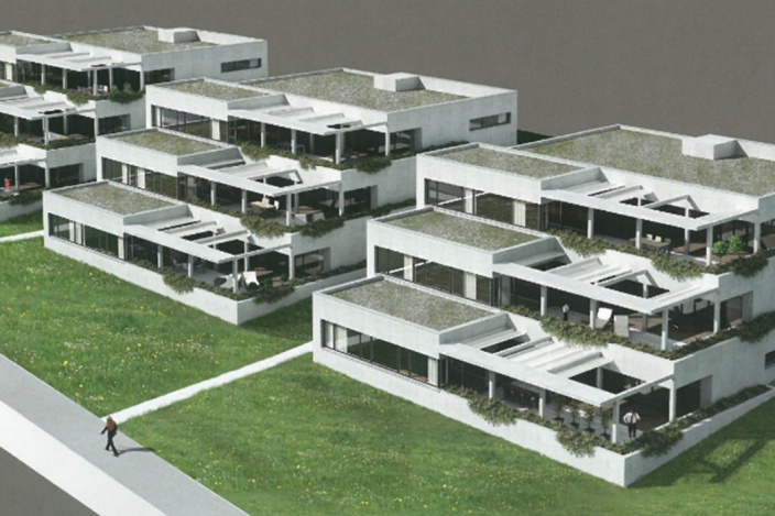 Terrassenhäuser 3HALDEN, Gossau