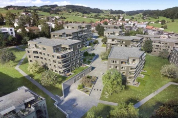 Neubau 2 MFH Grundweg, Wil