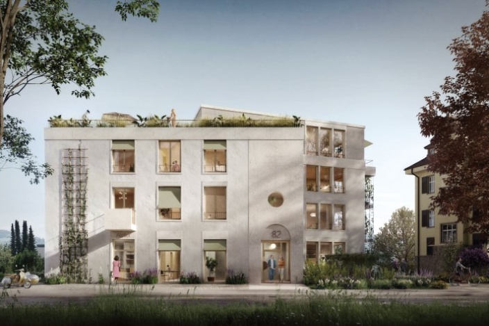 Neubau Wohnhaus Guisanstrasse, St. Gallen